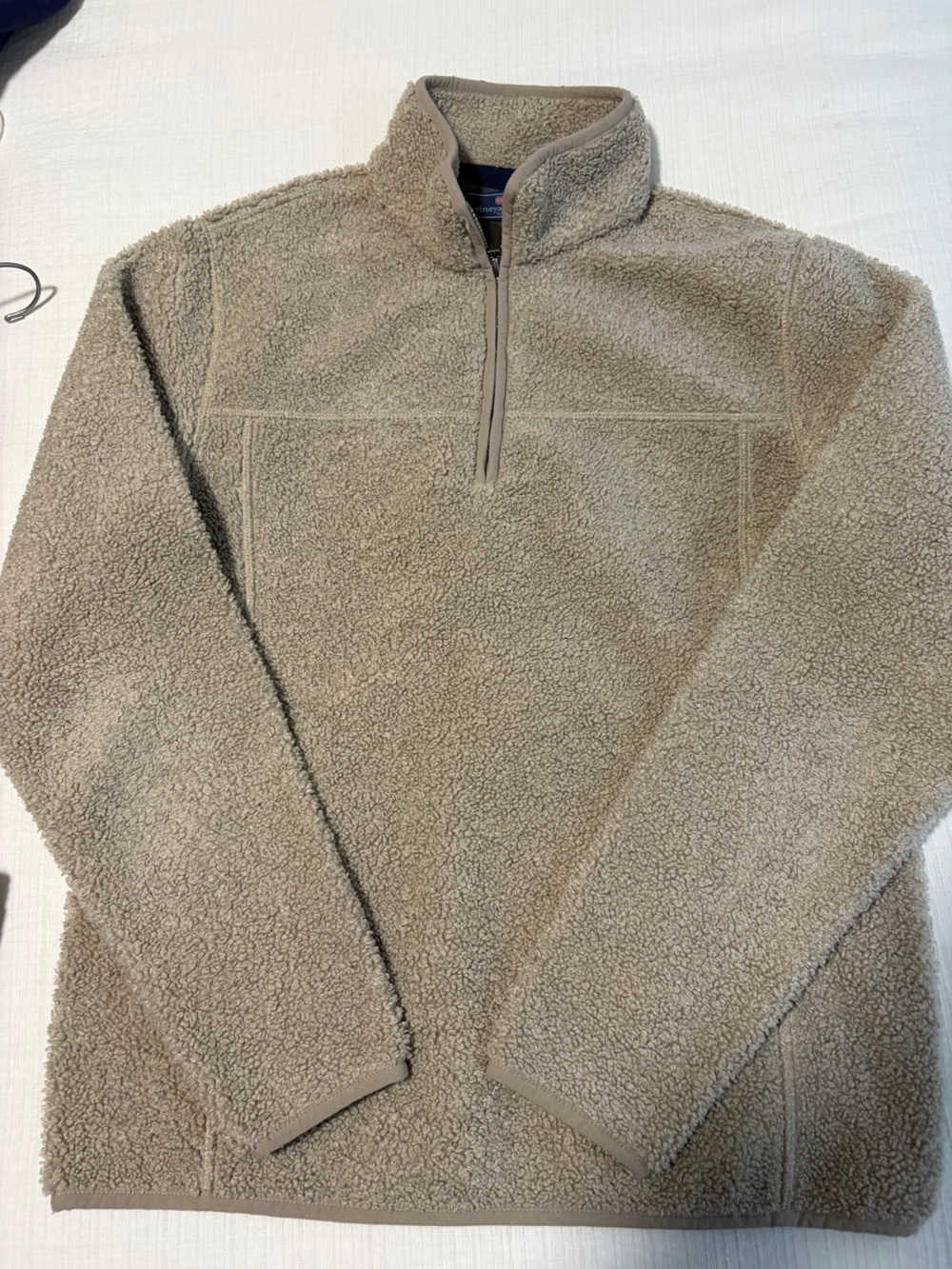 NWOT Vineyard Vines Nantucket
Sherpa 1/4 Zip Pullover